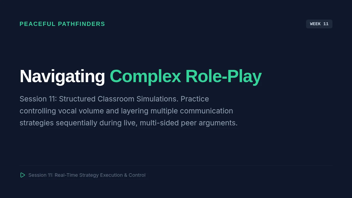 Week 11 Conflict Slides
