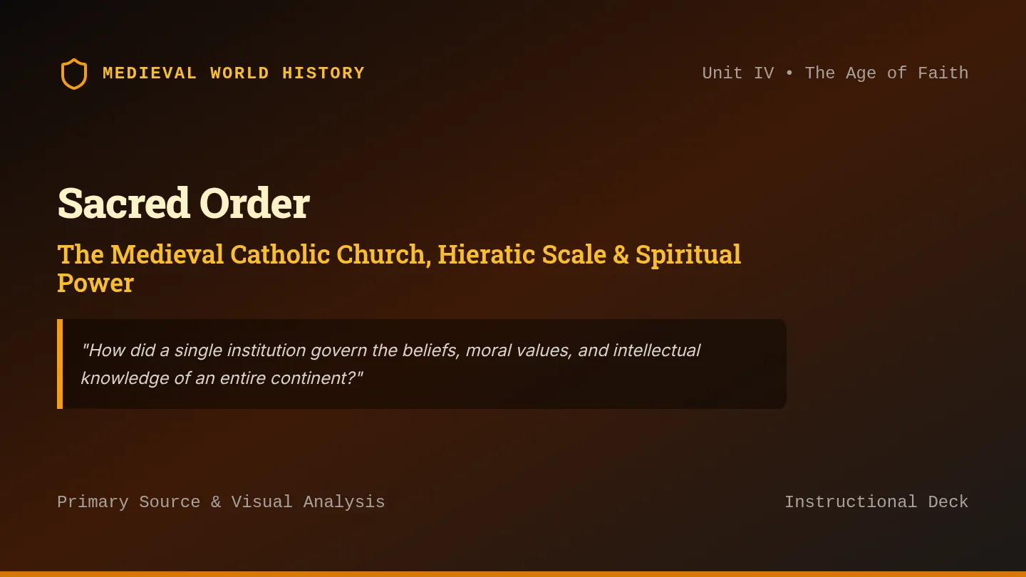 Sacred Order Slides