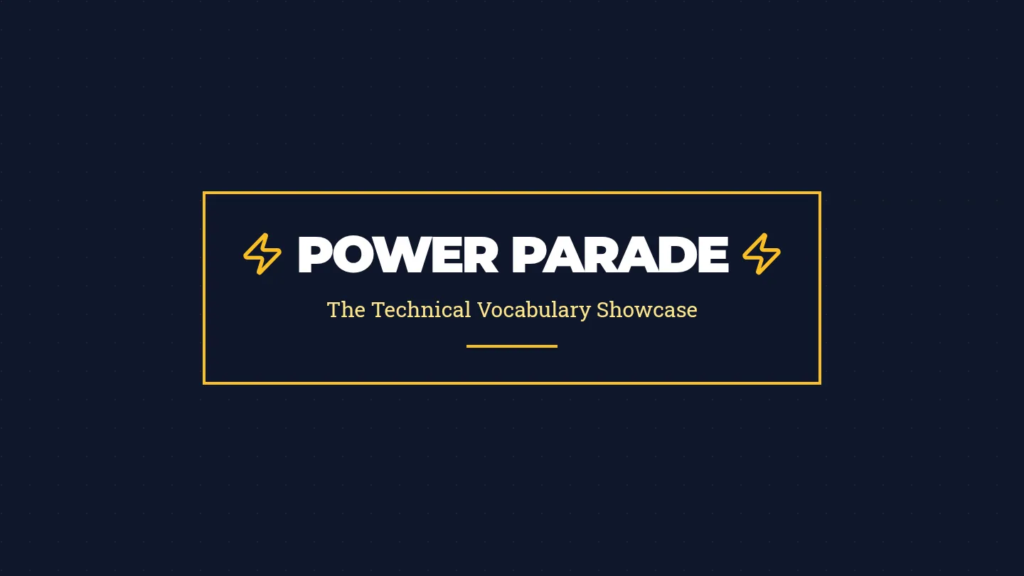 Power Parade Slides