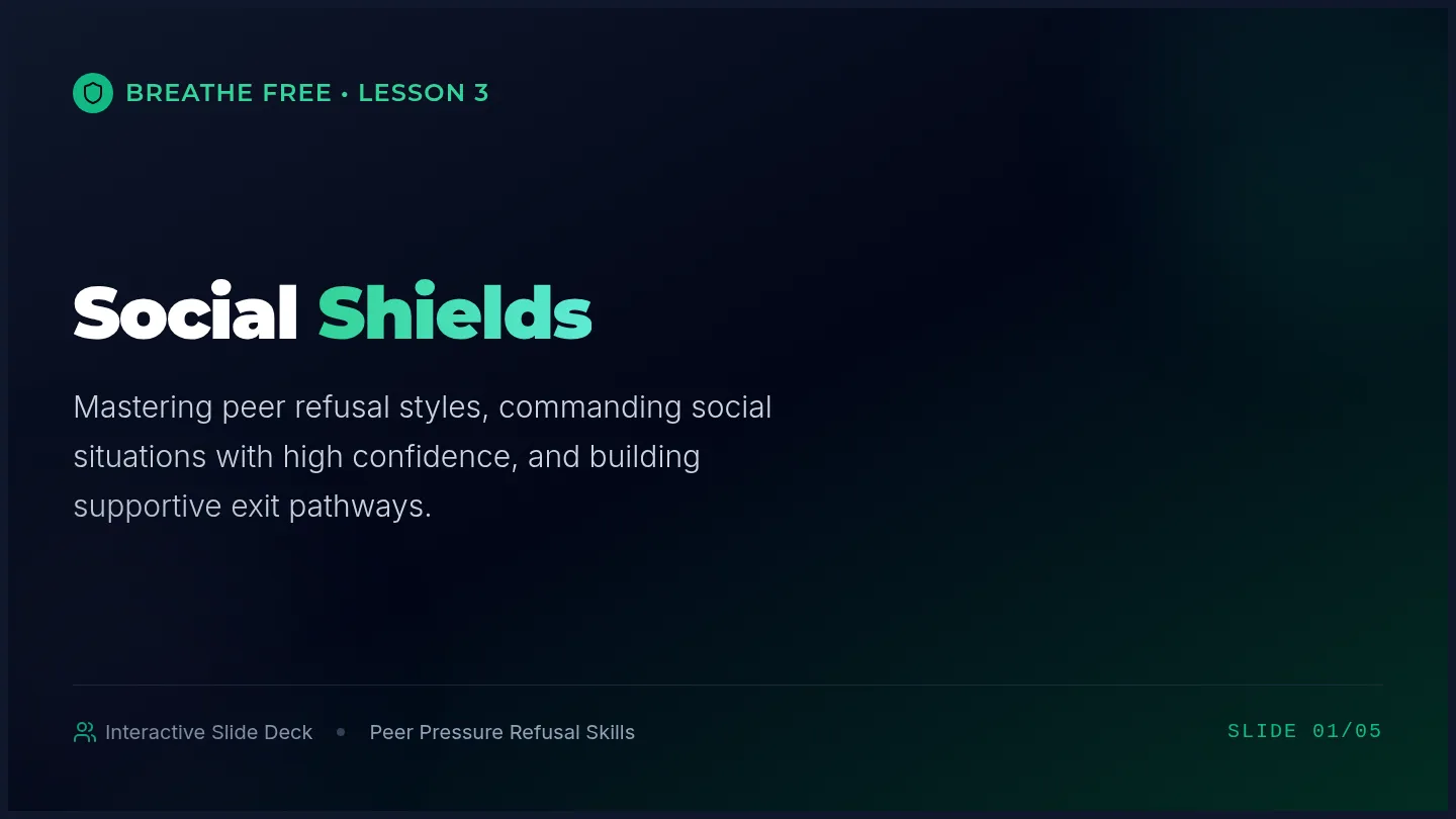 Social Shields Slides