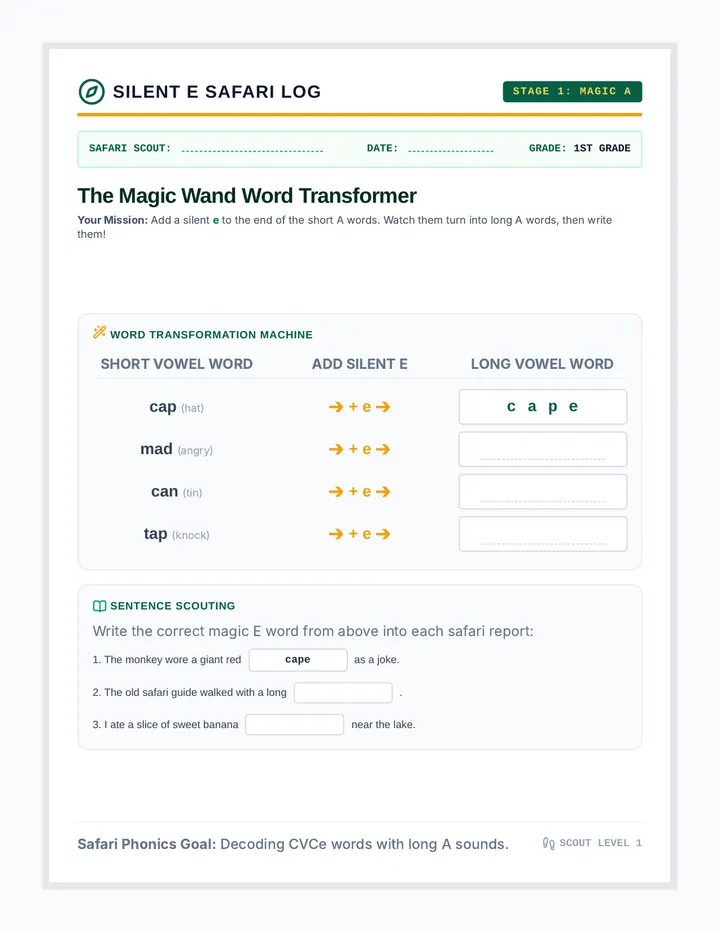 Magic A Word Transformer