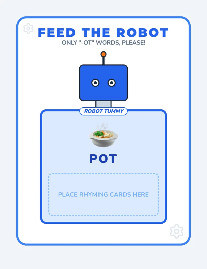 Rhyme Robot Mats