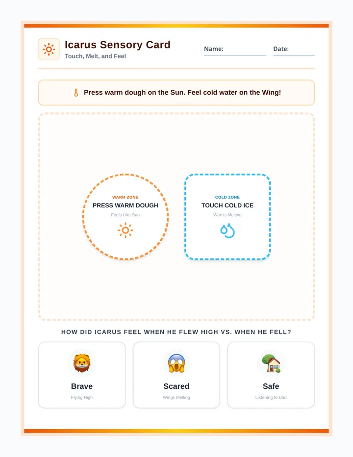 Icarus Sensory Card