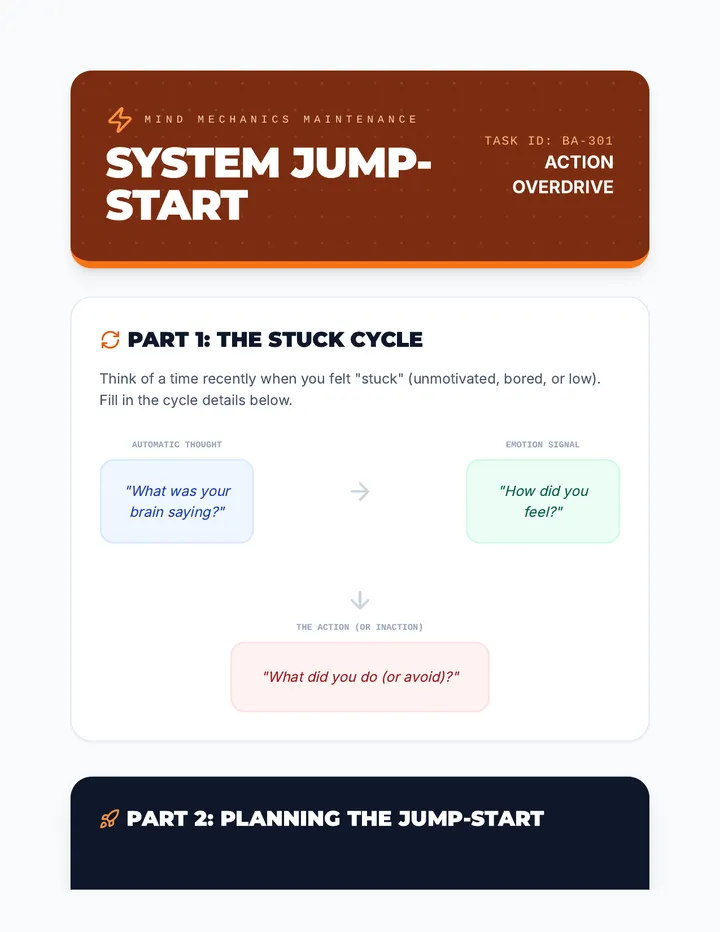 Action Plan Worksheet