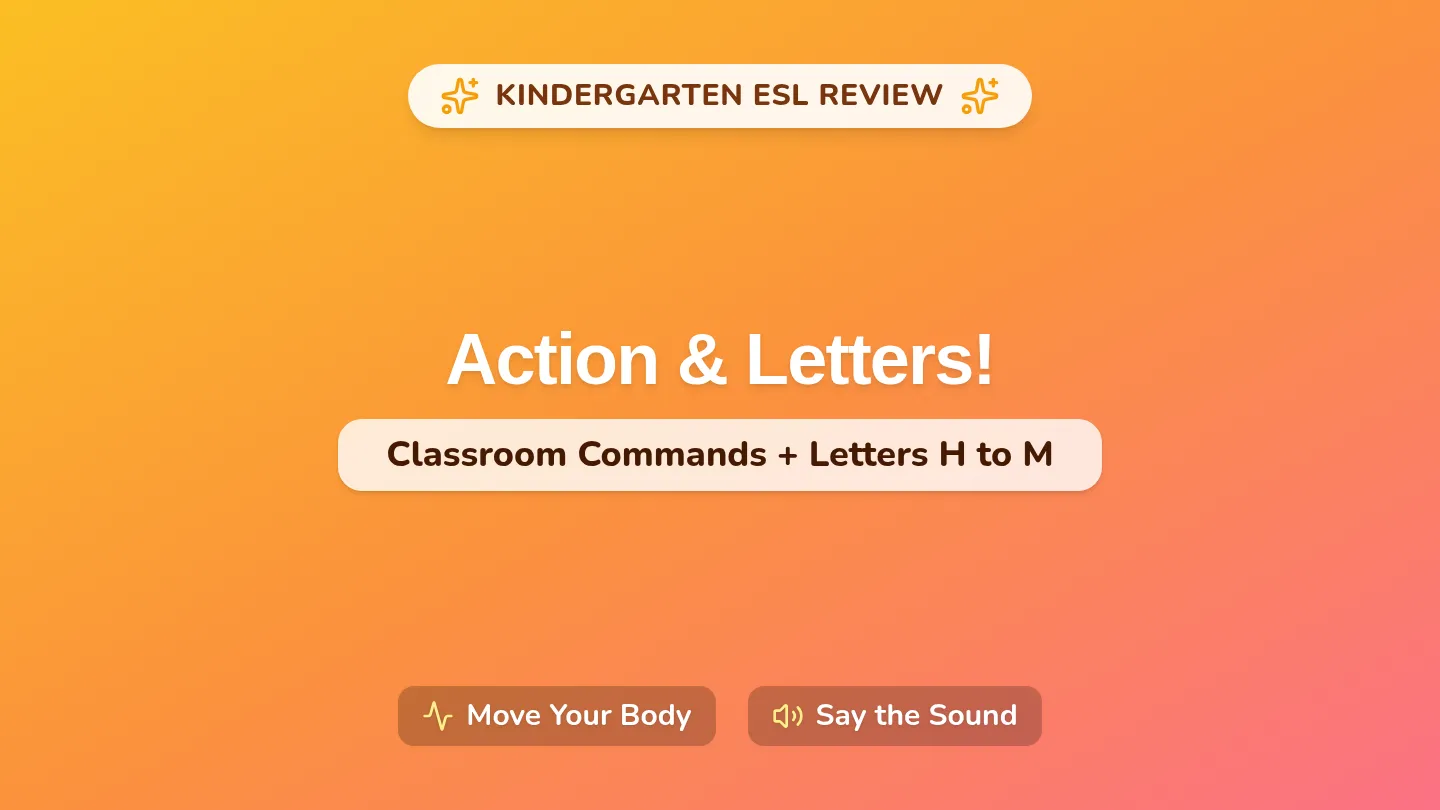 Classroom Action Slides