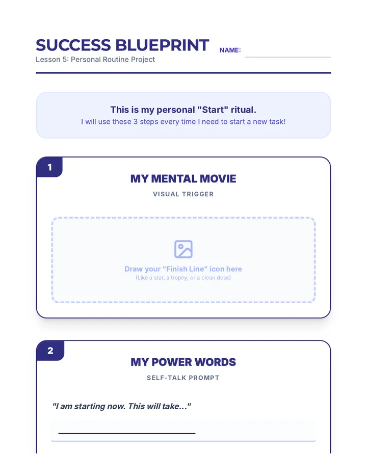 My Success Blueprint Project