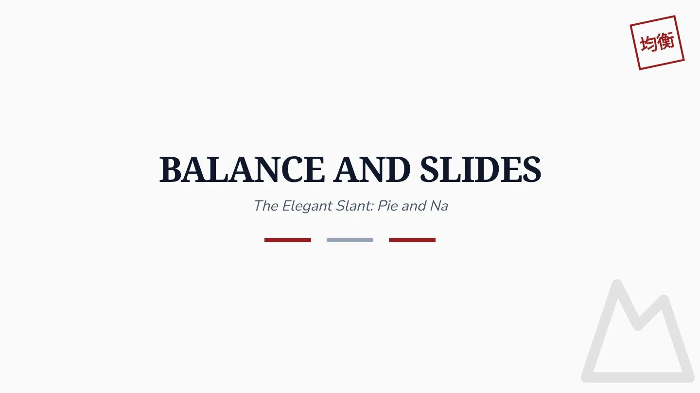 Pie and Na Slides