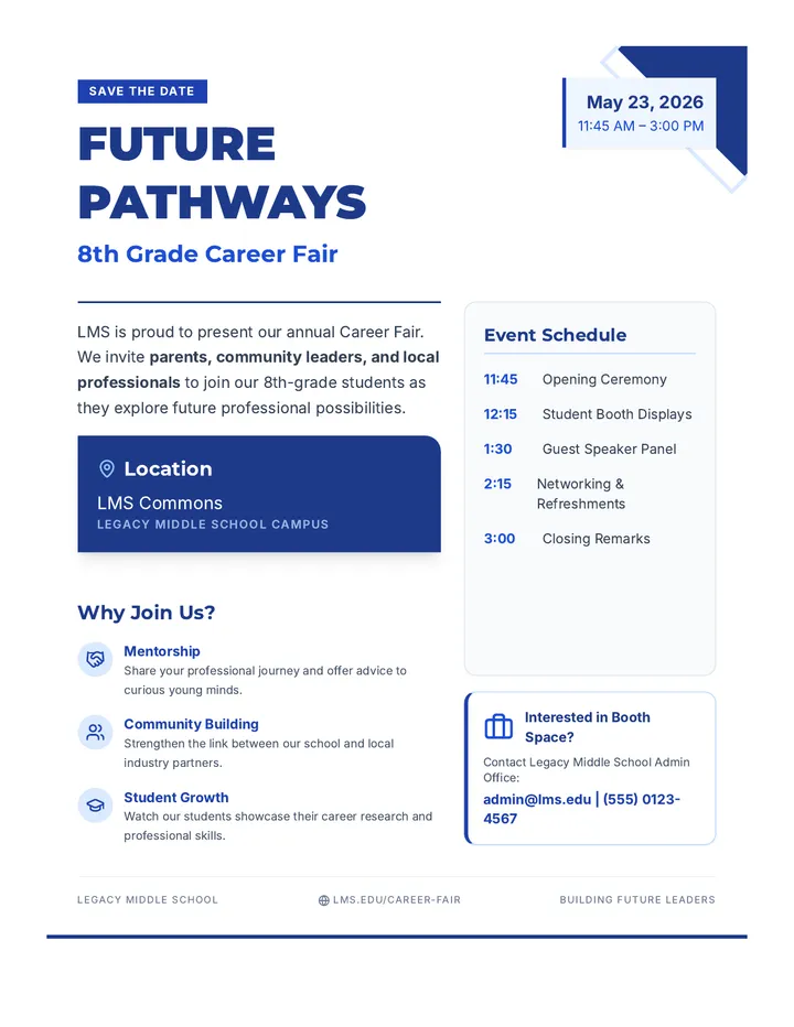 Future Pathways Flyer page 1