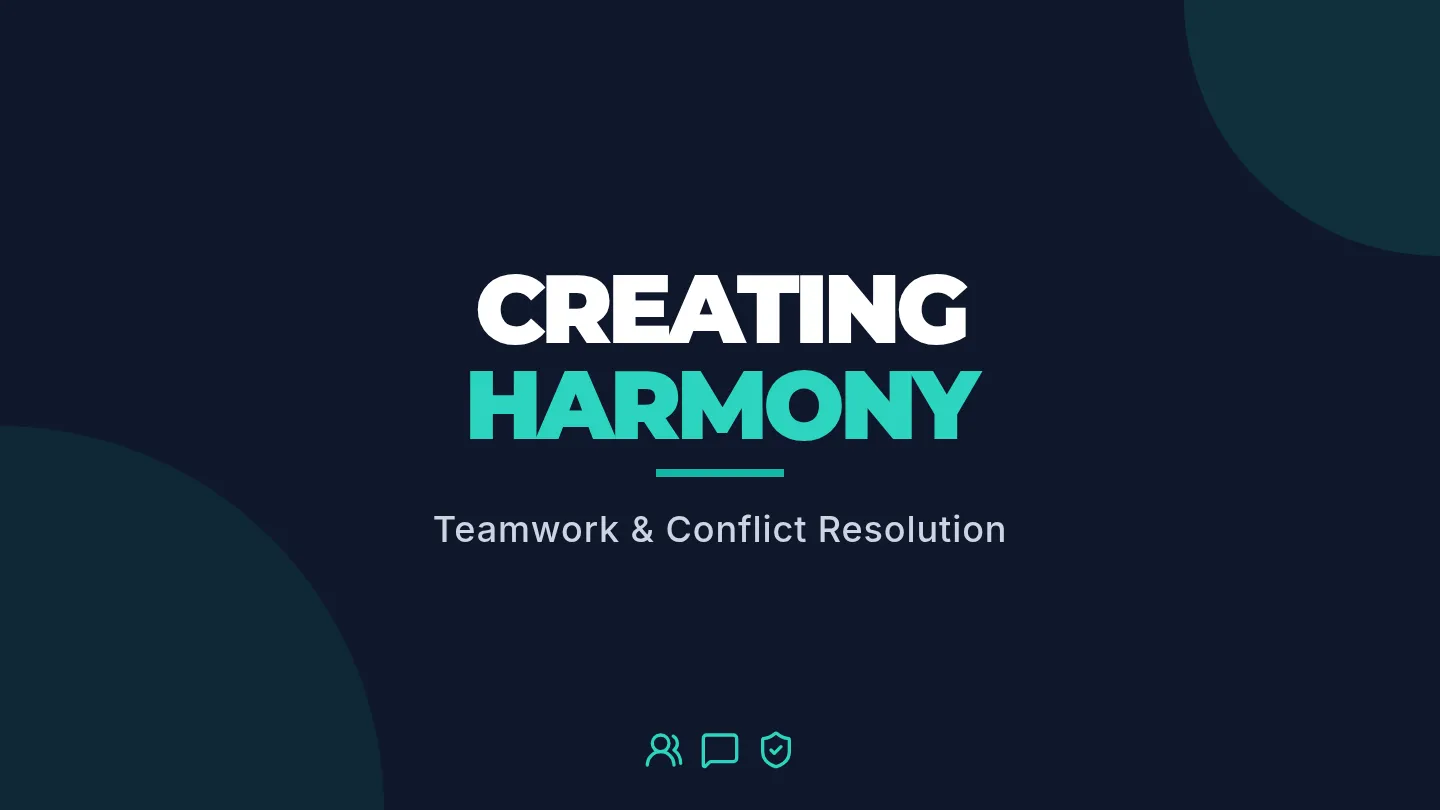 Creating Harmony Slides