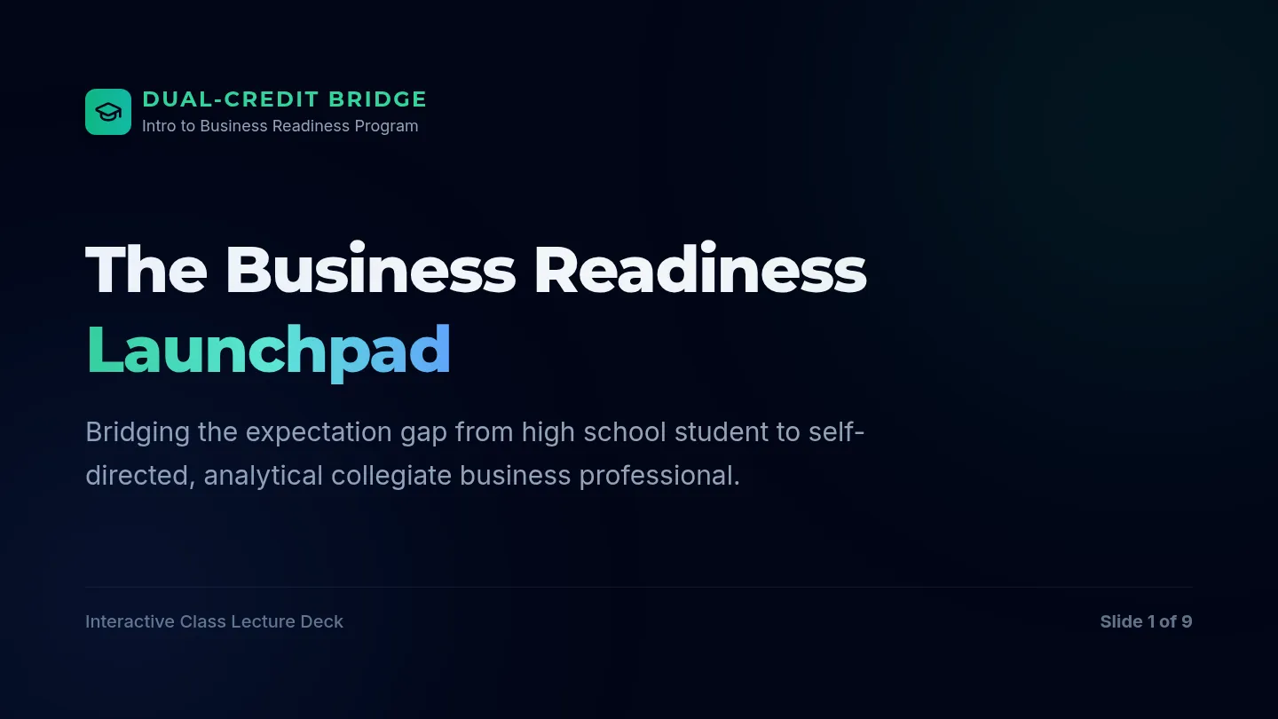 Transition Presentation Slides