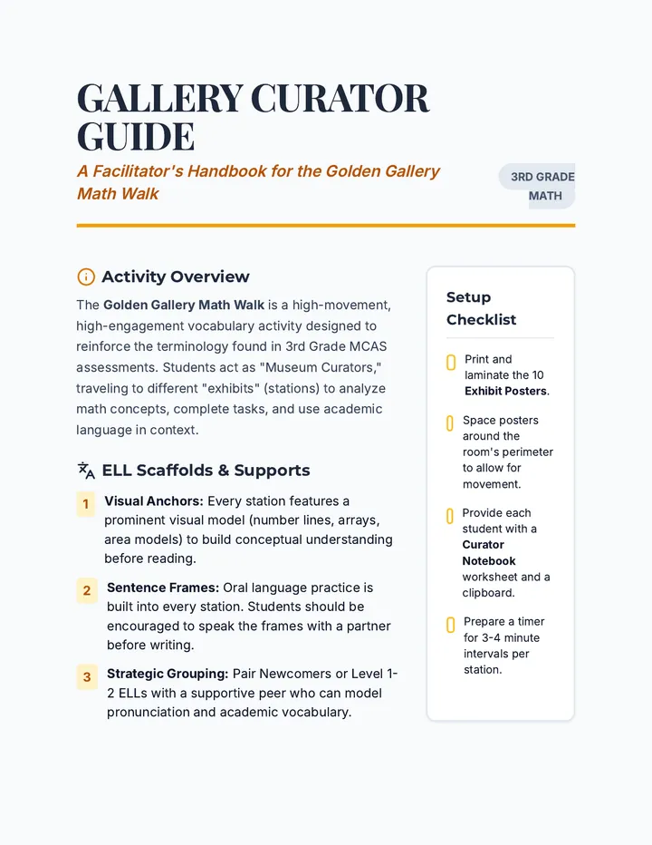 Gallery Curator Guide