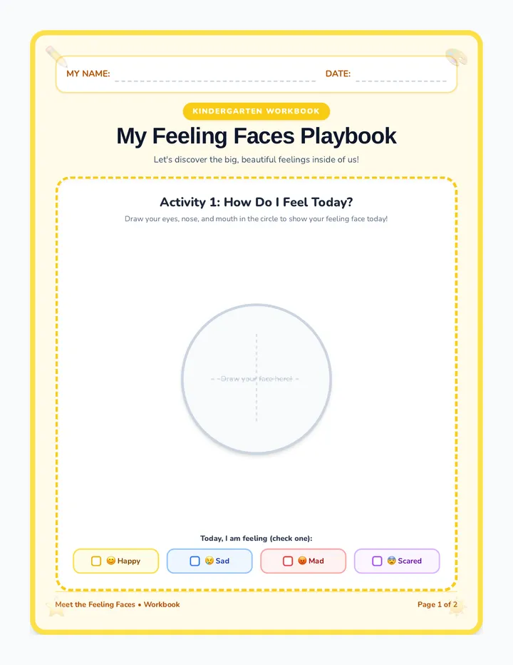 Feeling Faces Playbook