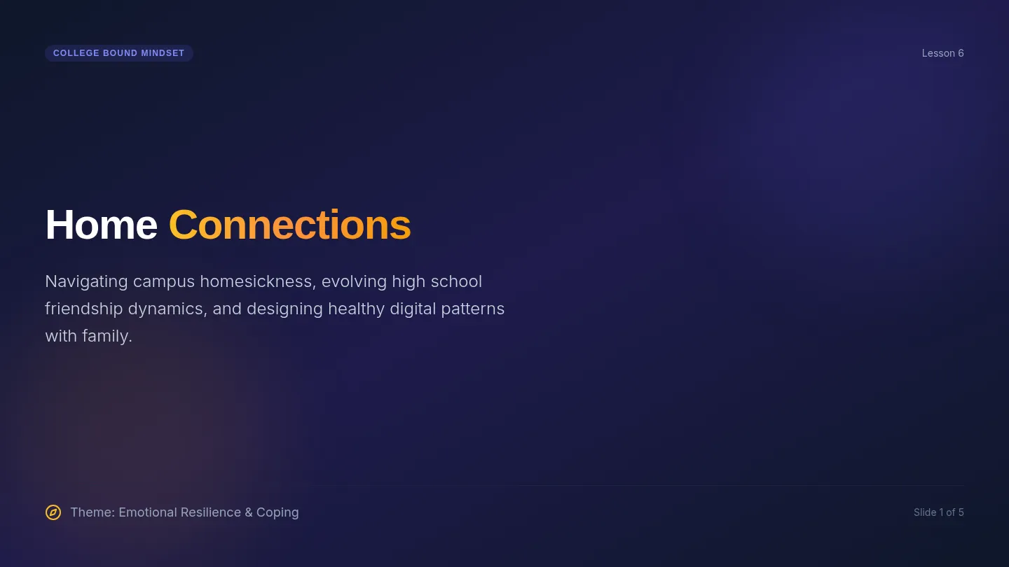 Home Connections Slides