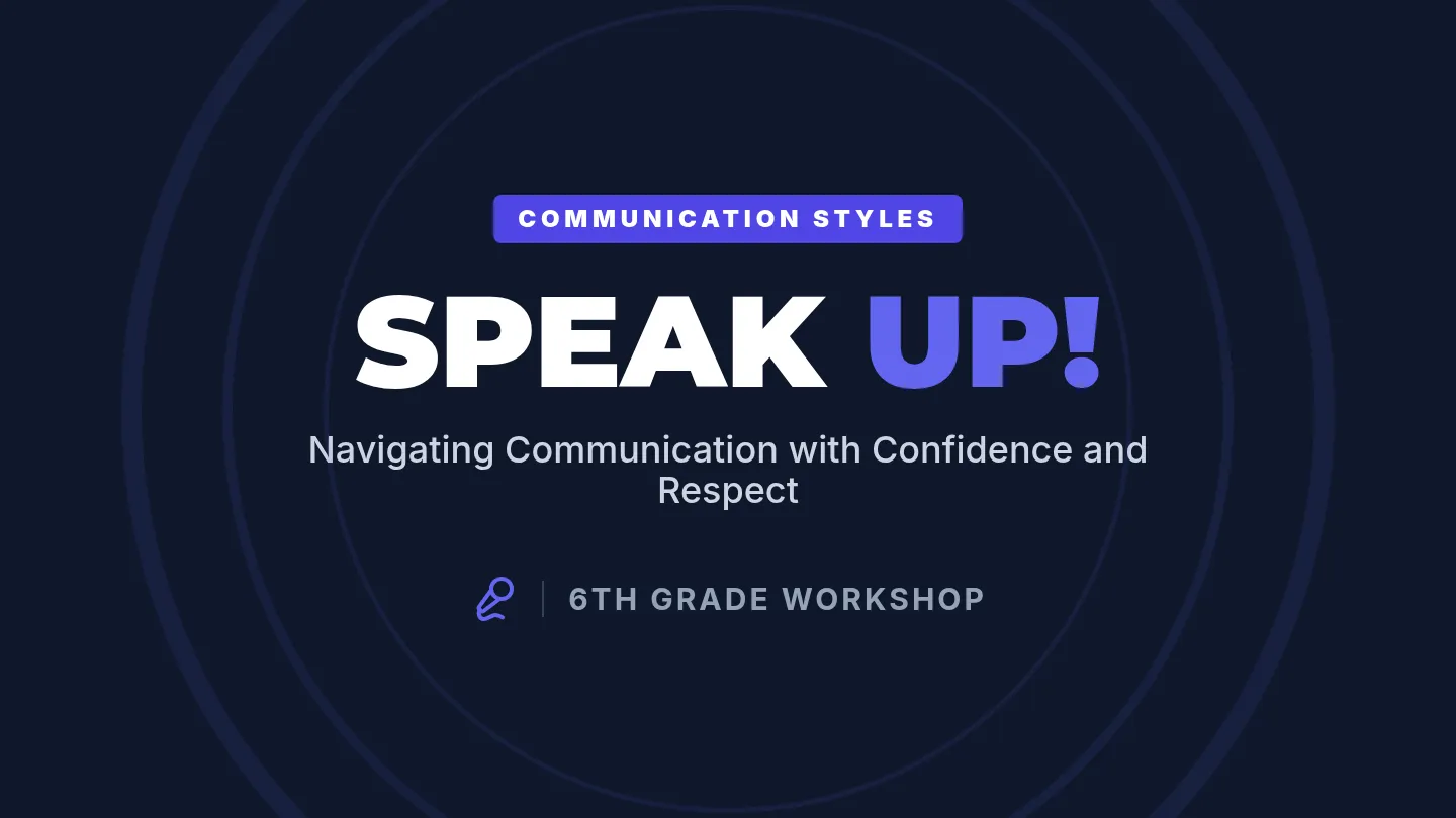 Speak Up! Presentation Slides