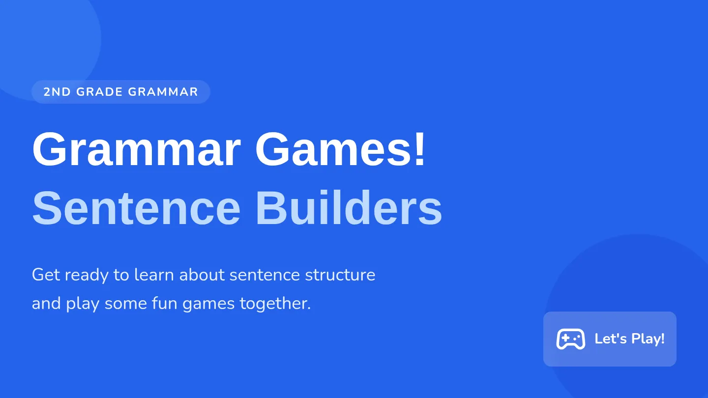 Grammar Master Slides
