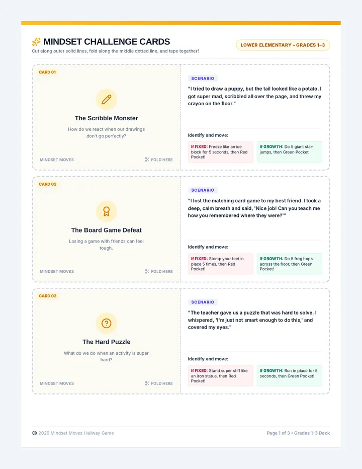 Mindset Moves Card Decks