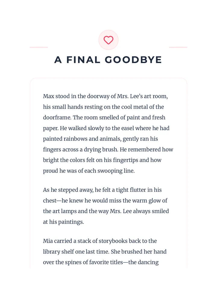 Goodbye Story