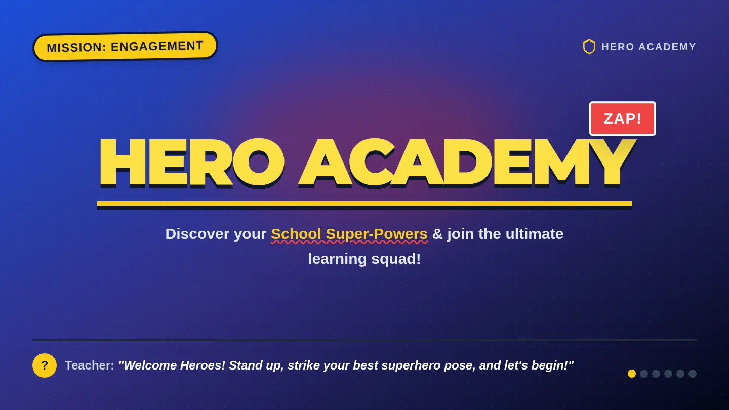 Hero Academy Slides