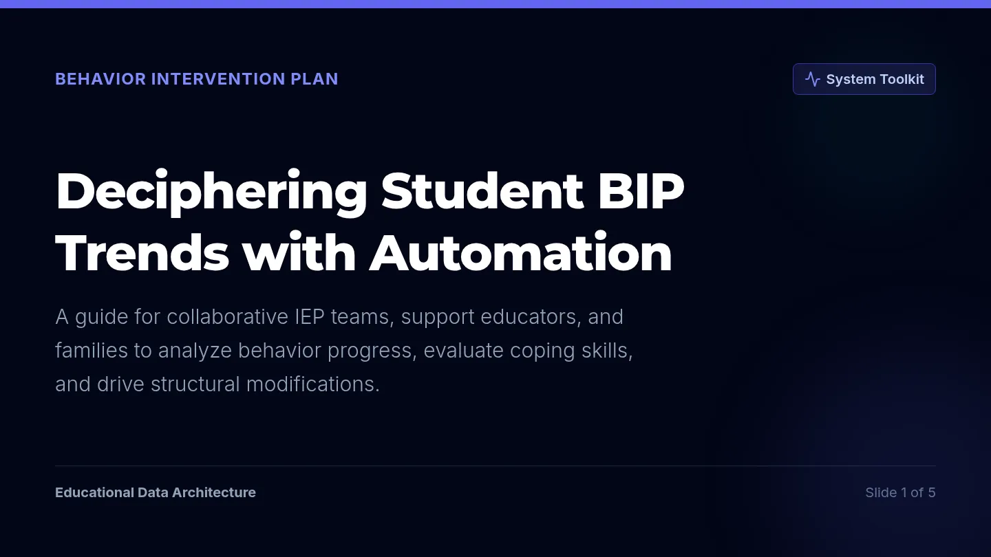 BIP Progress Review Slides