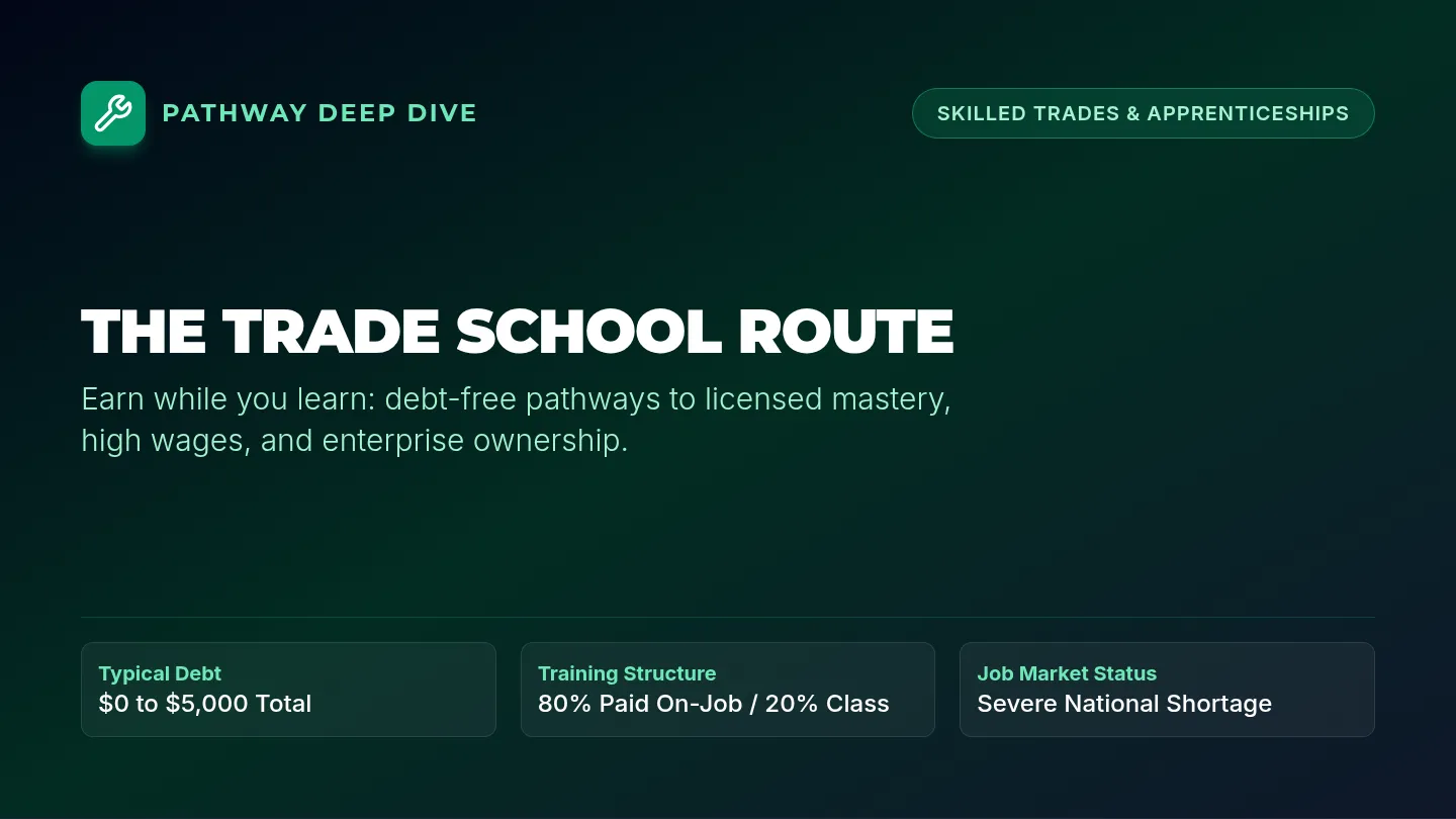Trade School Pathway Slides