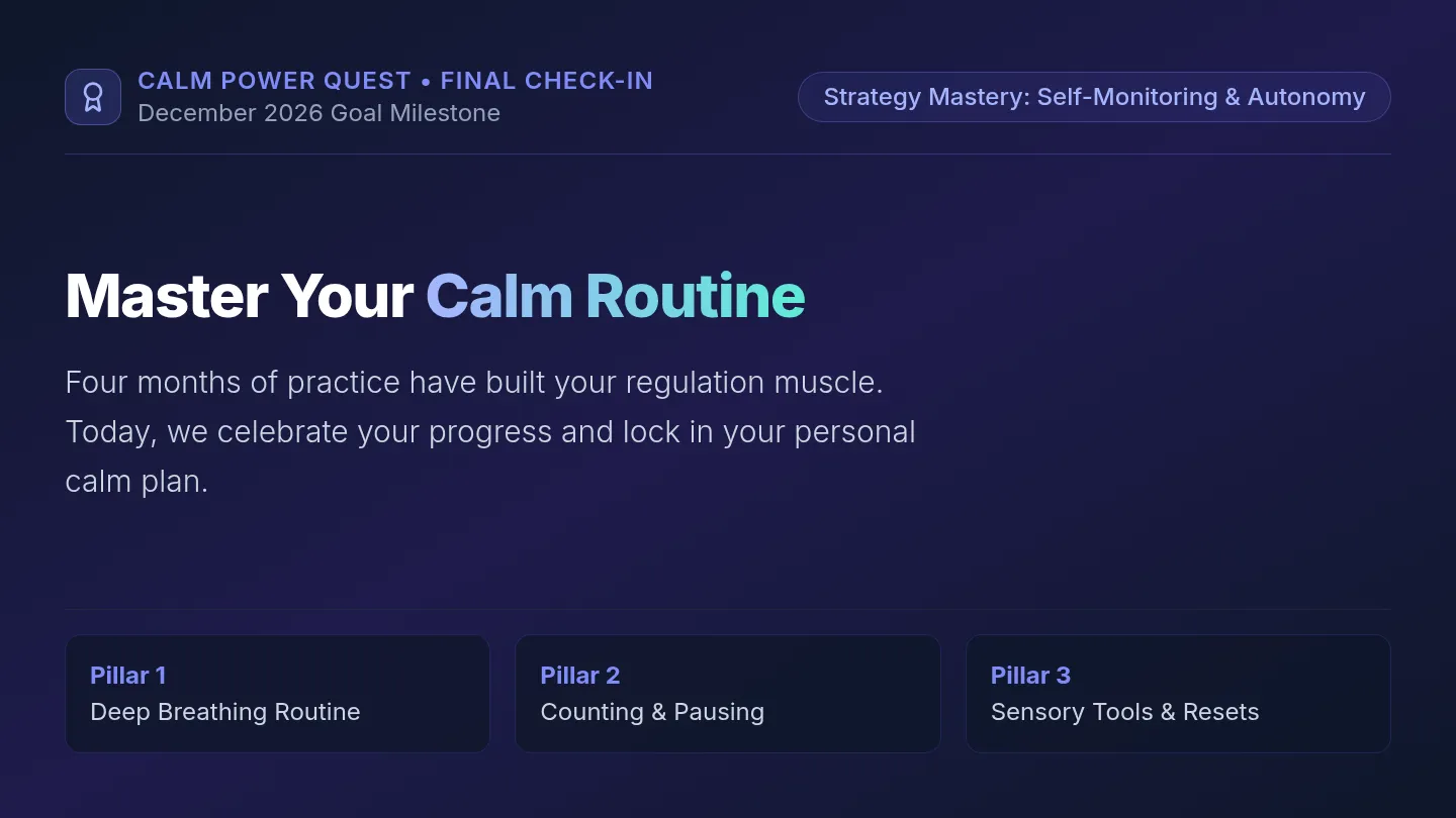 Calm Routine Slides