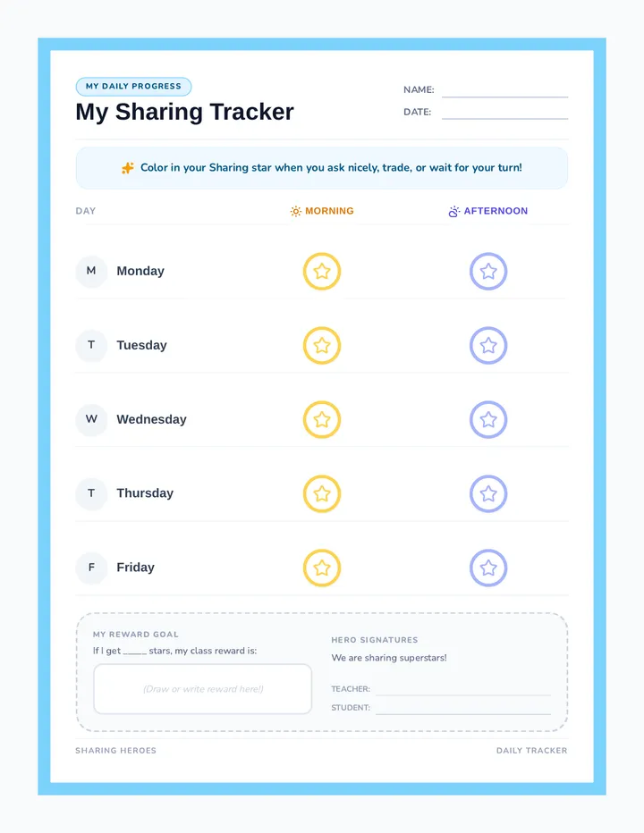 Sharing Tracker