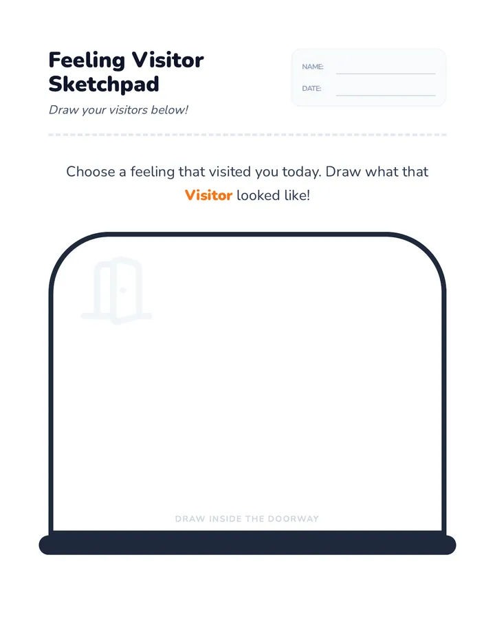 Feeling Visitor Sketchpad