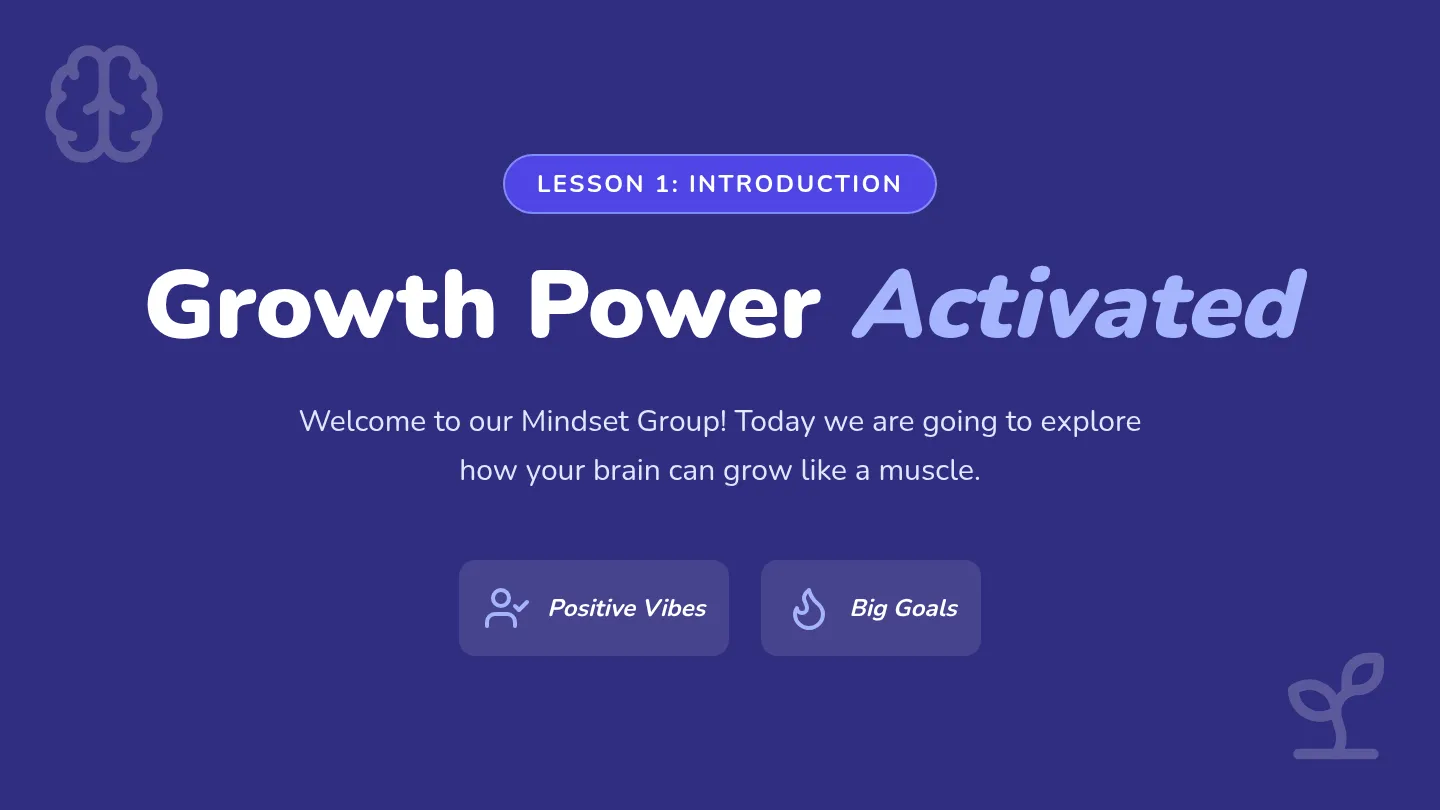 Growth Power Slides