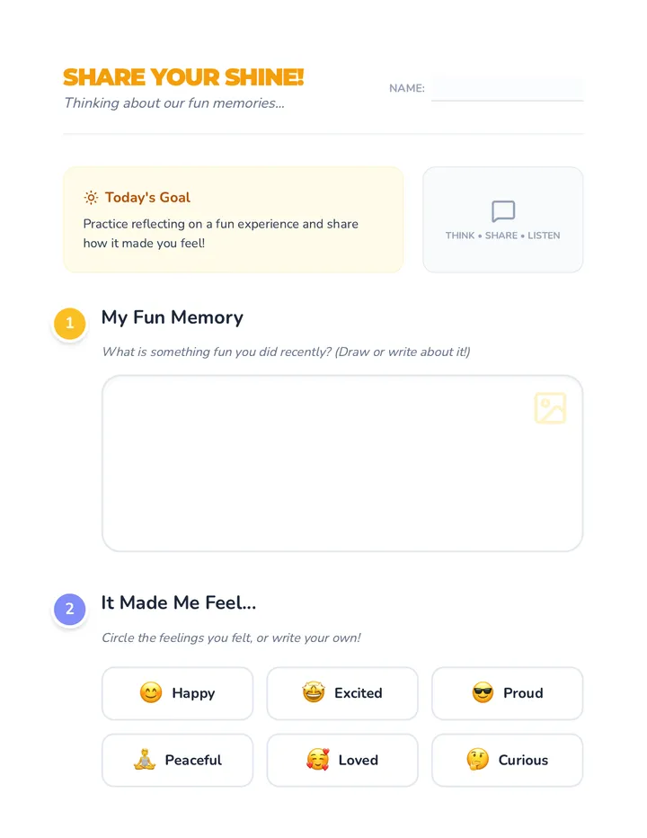Share Your Shine Discussion