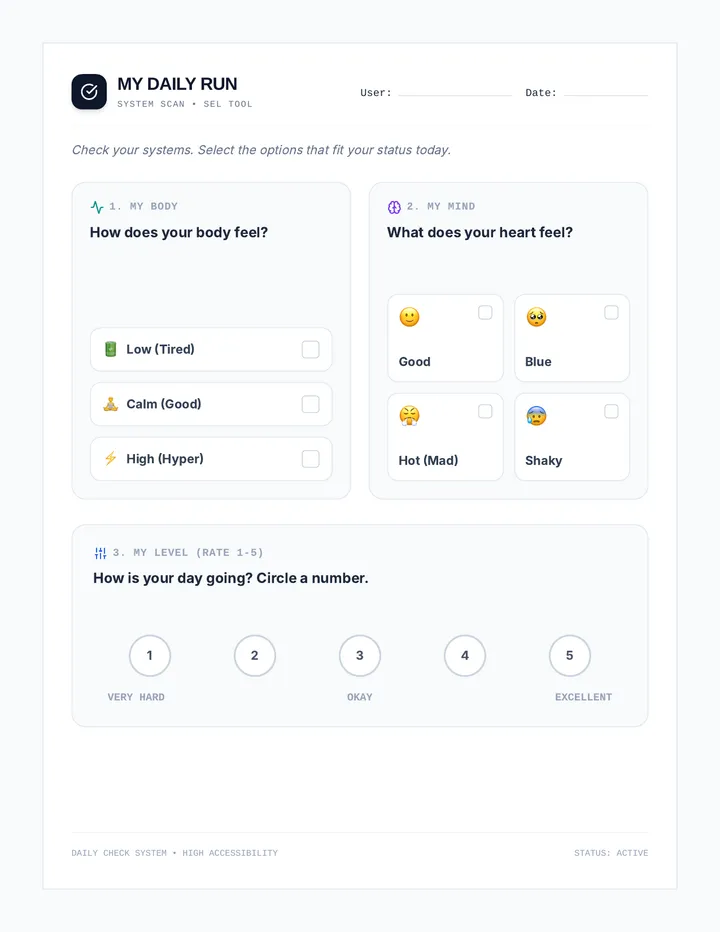 My Daily Check In