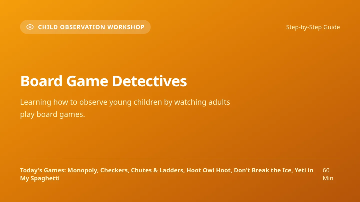Board Game Detectives Slides