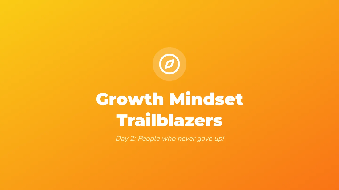 Growth Mindset Trailblazers Slides