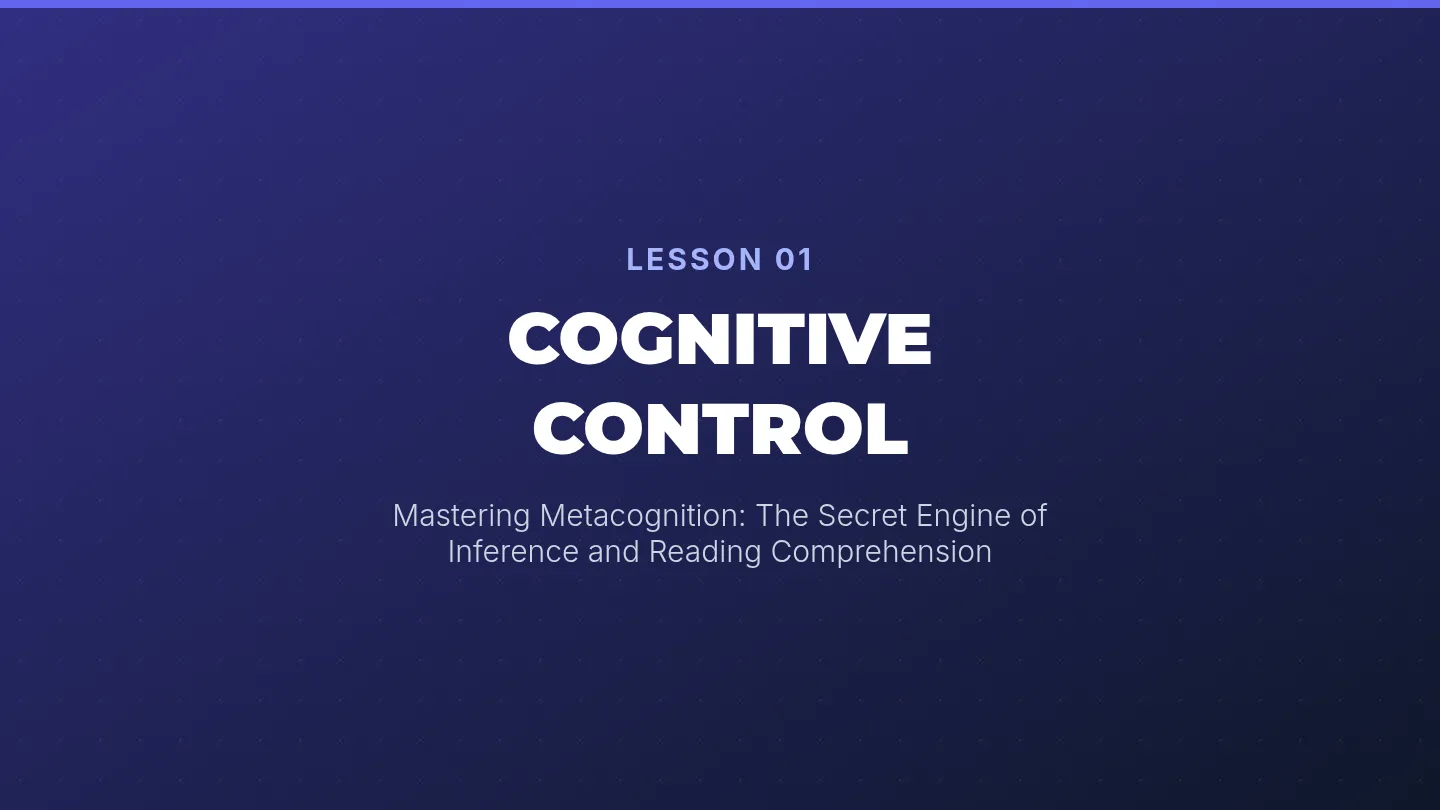 Cognitive Control Slides