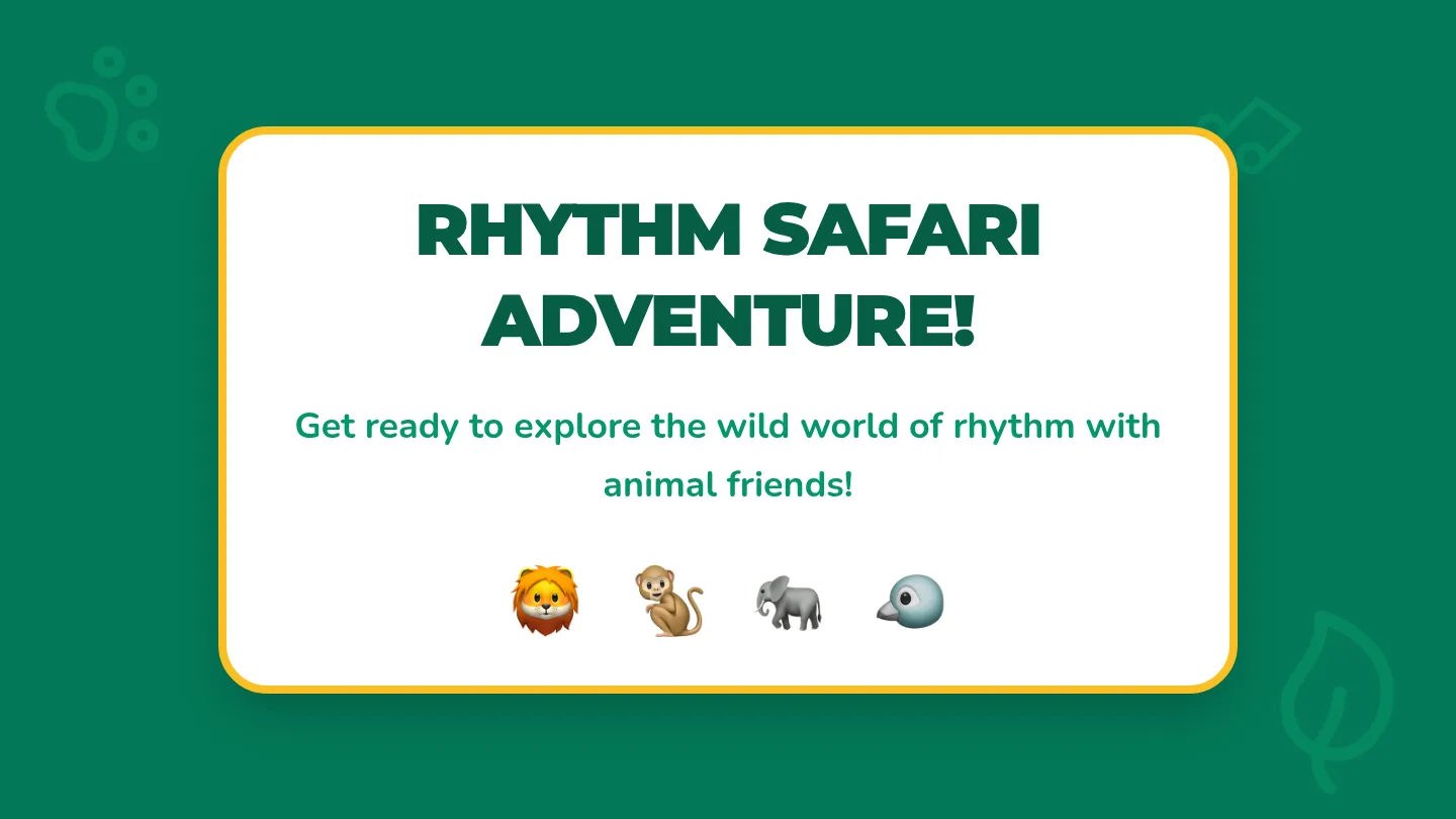 Rhythm Safari Slides