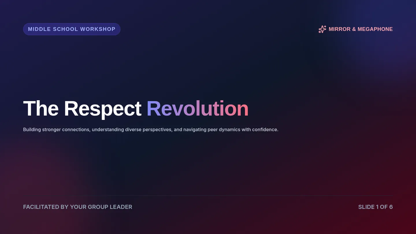 Respect Revolution Slides