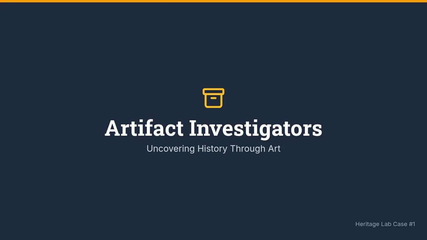 Artifact Investigators Slides