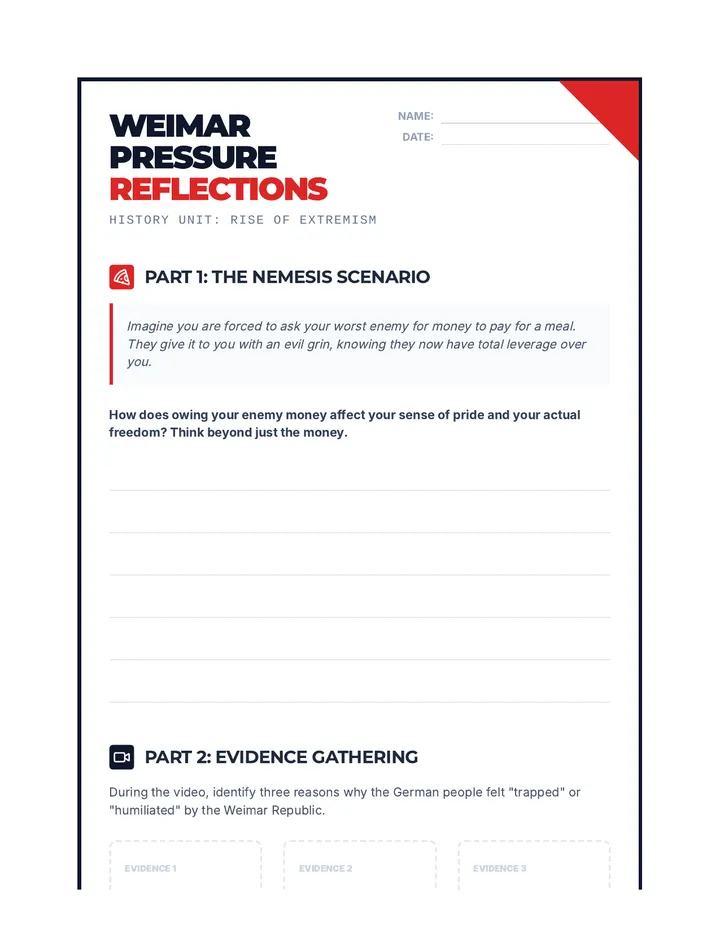 Weimar Reflection Journal