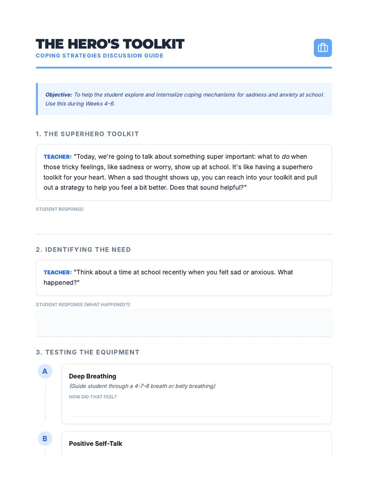 Coping Strategies Discussion Document