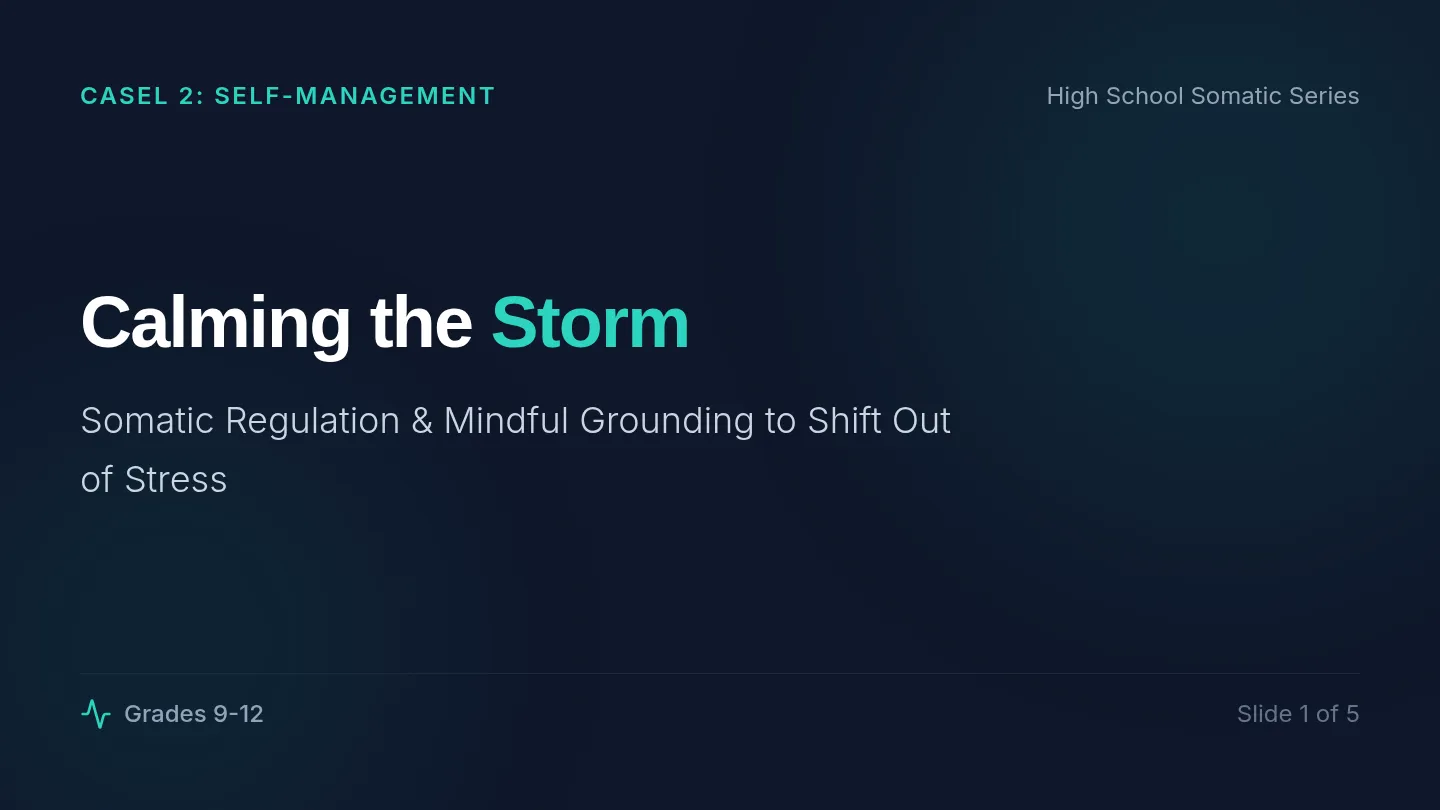 Calming Storm Presentation Slides