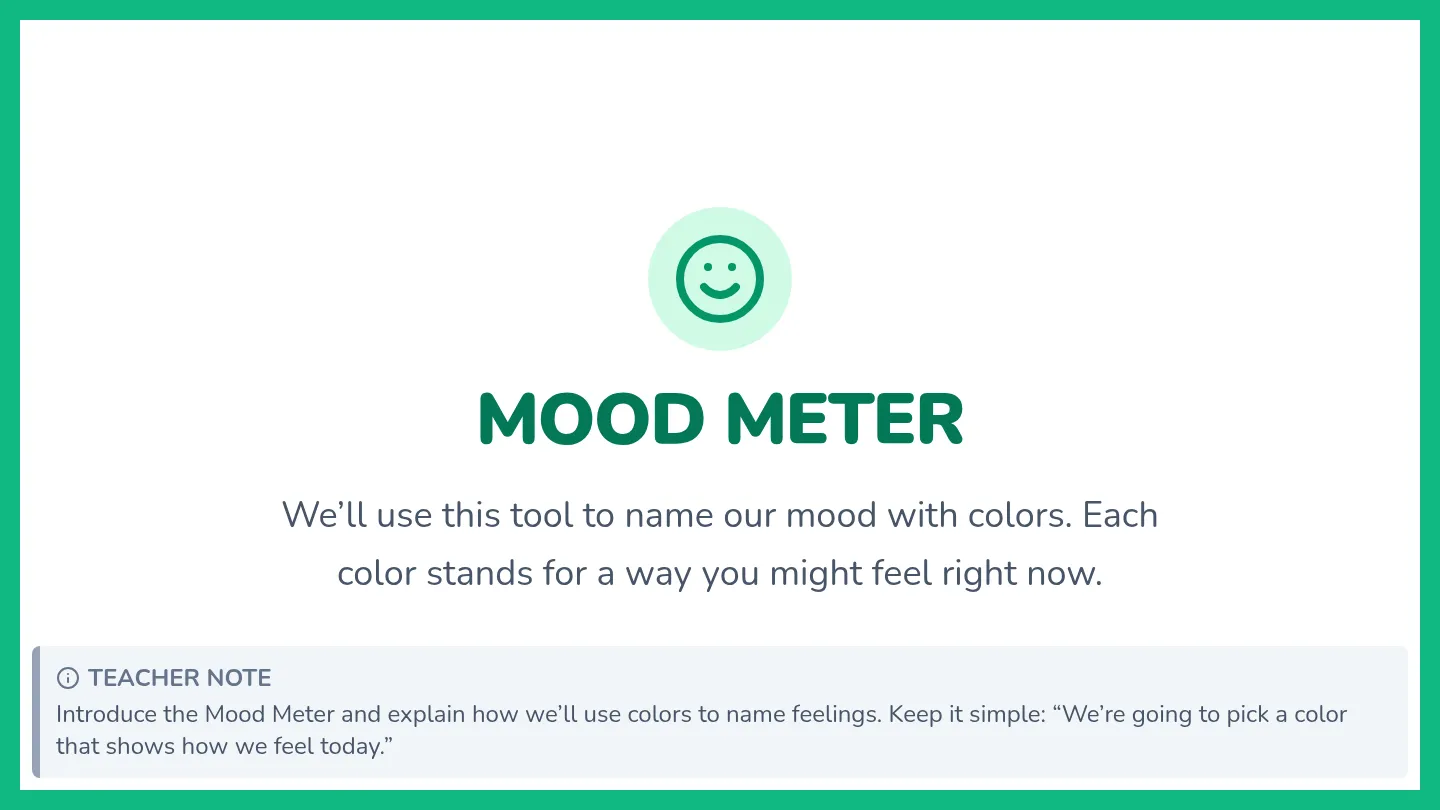 Mood Meter Slides