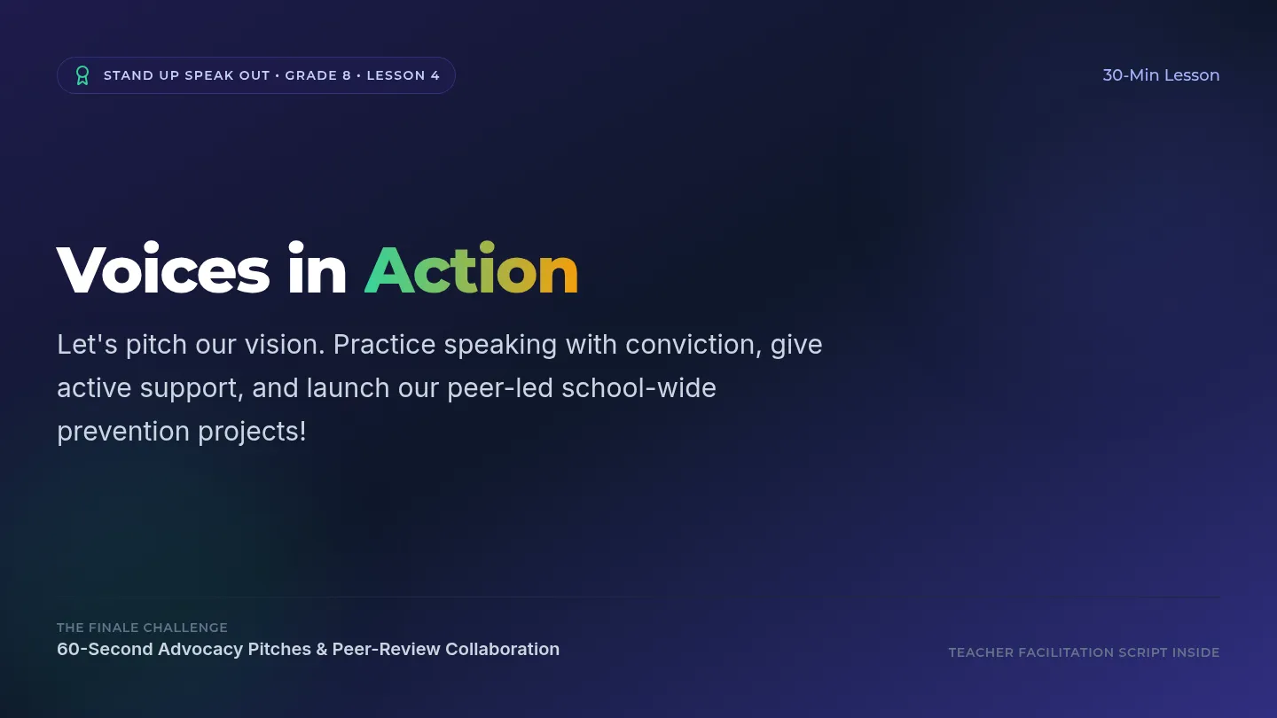 Voices In Action Slides