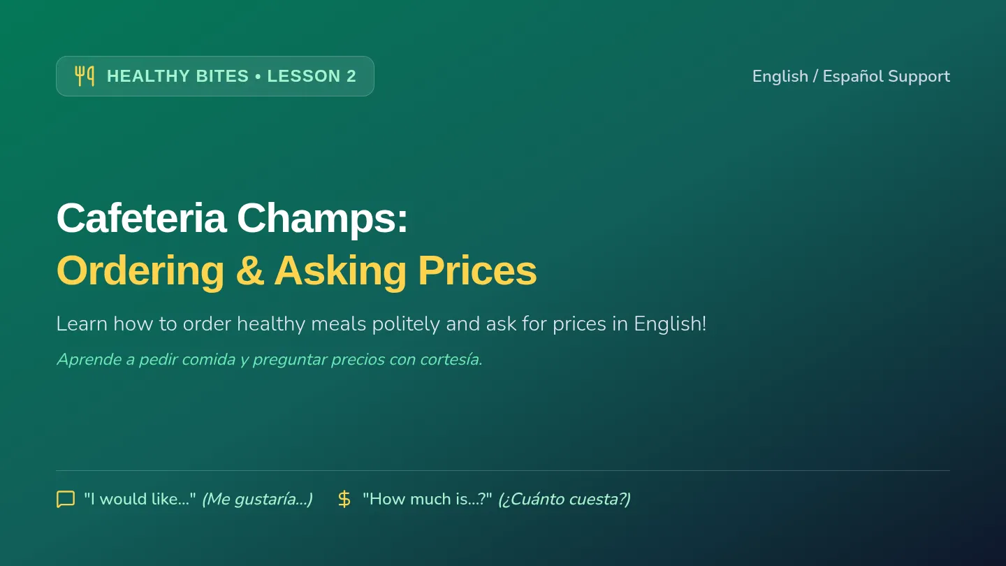 Cafeteria Champs Roleplay Slides