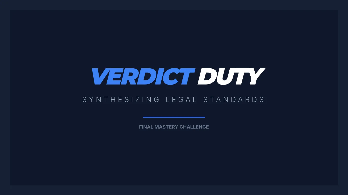 Verdict Duty Slides