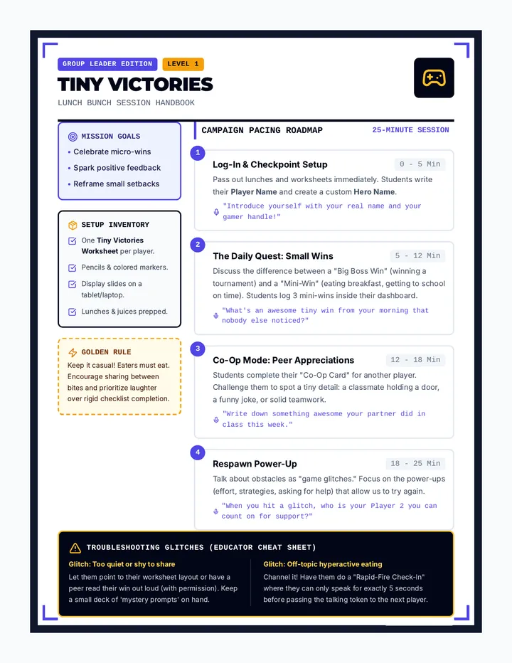 Tiny Victories Guide