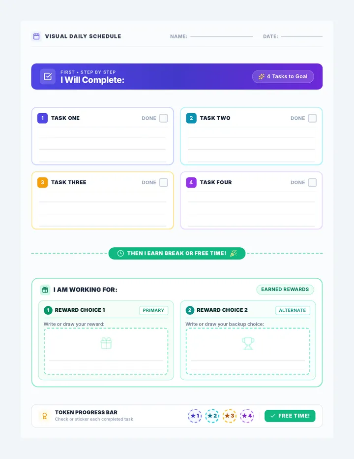 Visual Task Schedule