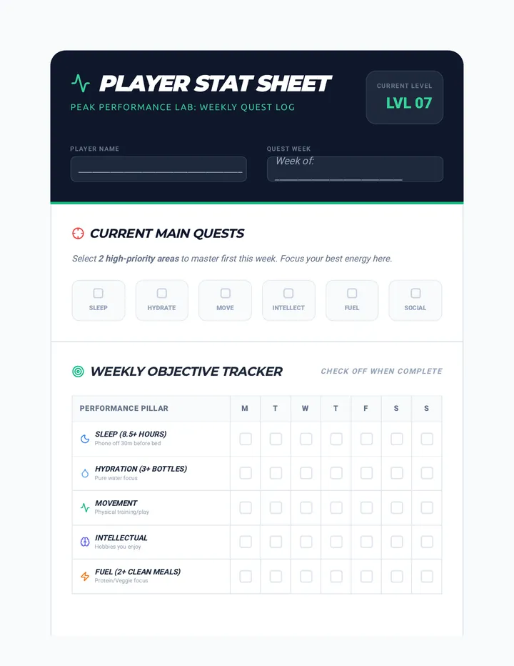 Level Up Tracker