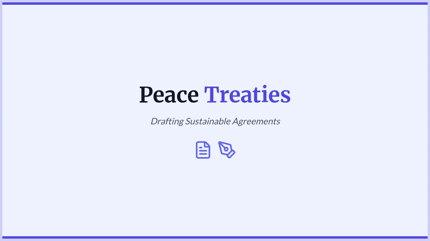 Peace Treaties Slides