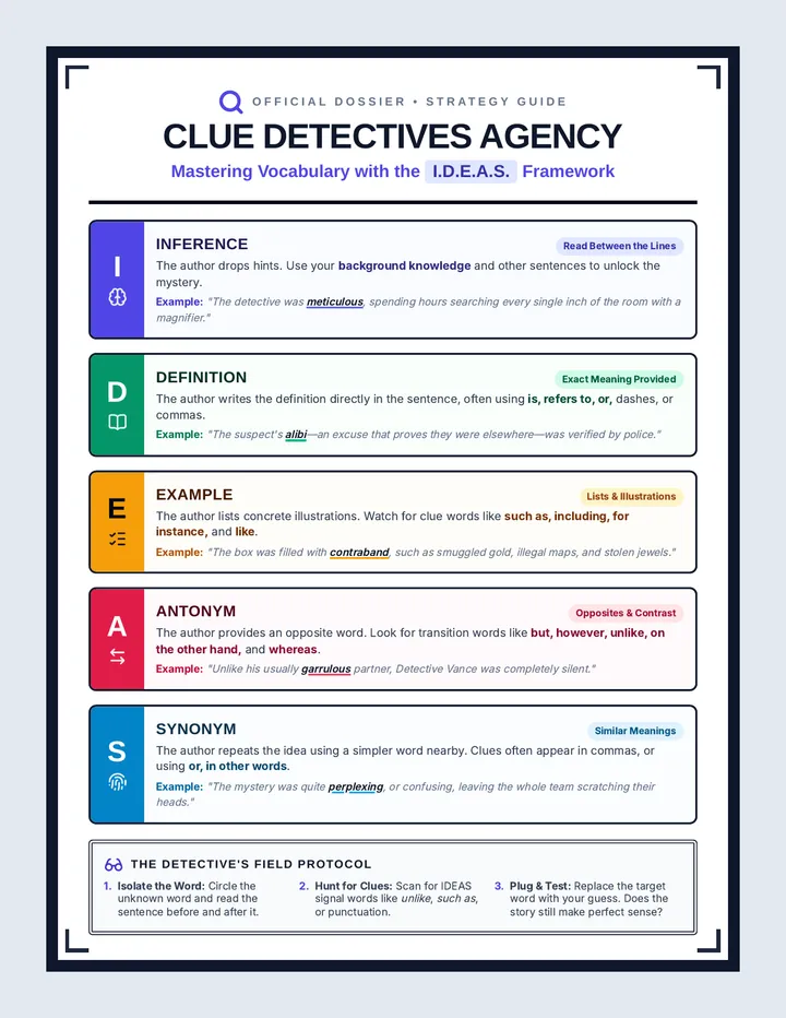 IDEAS Anchor Chart