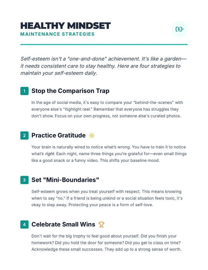 Healthy Mindset Reading