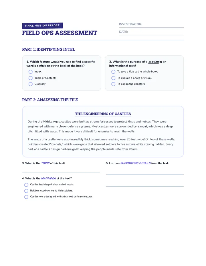 Final Mission Assessment